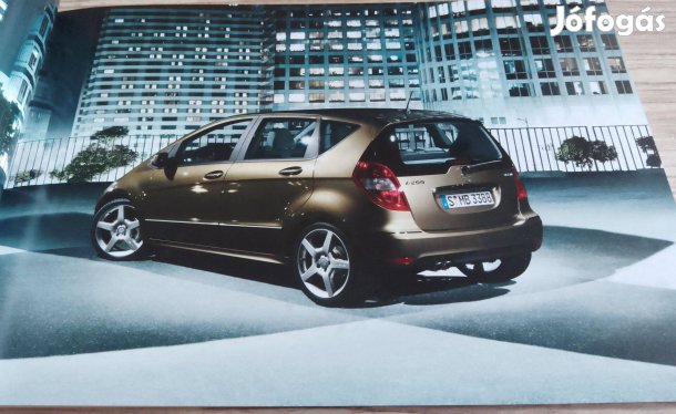 Mercedes w169 német prospektus, katalógus