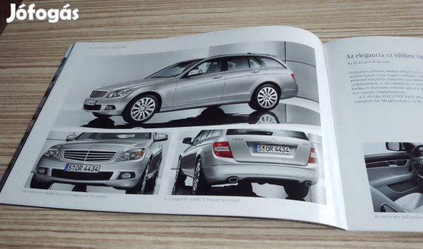 Mercedes w204 kombi (2007) magyar prospektus, katalógus