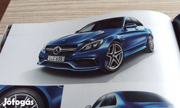 Mercedes w205 szedán/kombi magyar prospektus, katalógus