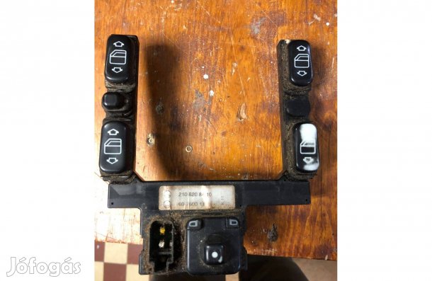 Mercedes w210 ablakemelő kapcsoló komplett 2108208410