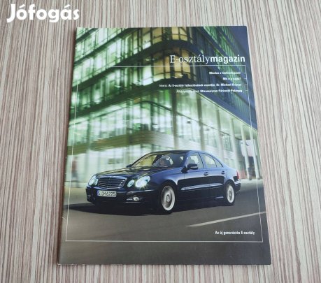 Mercedes w211 facelift, magyar újság