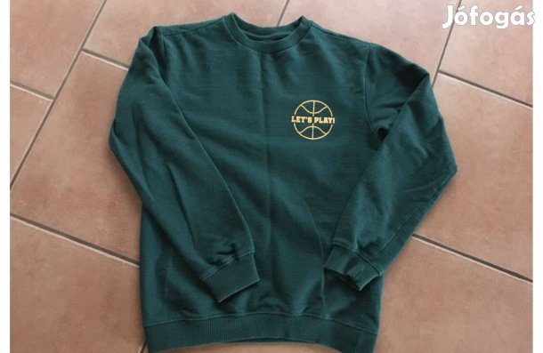 Méregzöld pulóver! 140-es