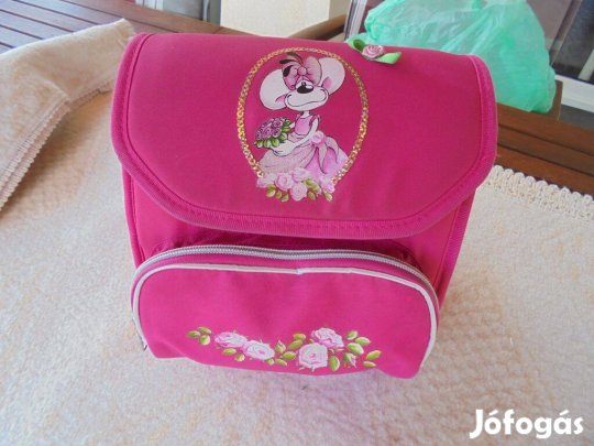 Merev falú ovis-bölcsis óvódás-bölcsődés lány hátizsák