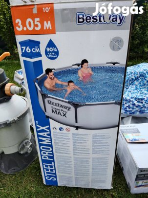 Merevfalú medence jó állapotban eladó!