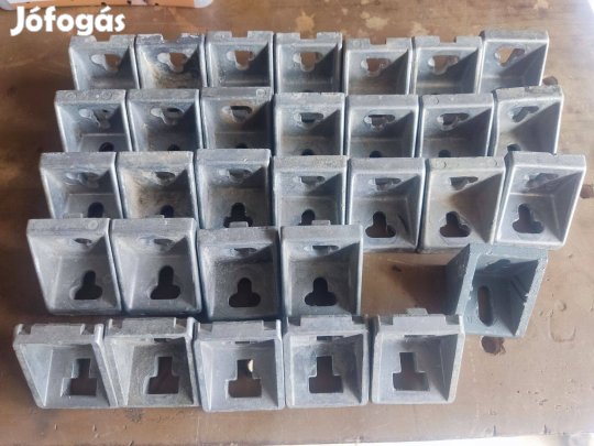 Merevítő profil, derékszögű konzol, sarokmerevítő polctartó