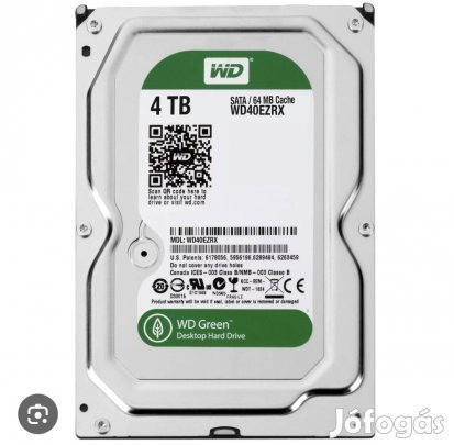 Merevlemez Western Digital Green 4TB