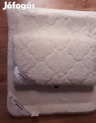 Merino gyapjú garnitúra (derékalj + nagypárna)