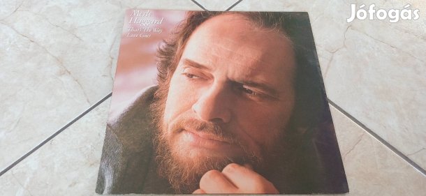 Merle Haggard bakelit hanglemez
