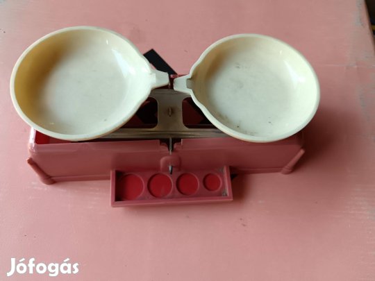 Mérleg Gyermek játék ,retro ,hibátlan,működik