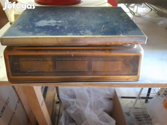 Mérleg digitális mérő kétoldalon kijelzős