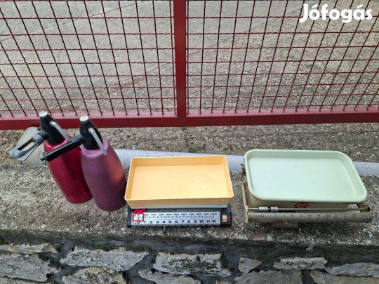 Mérleg és szódásszifon