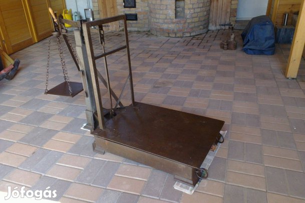 Mérleg mázsa és súlyok