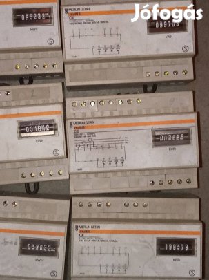 Merlin Gerin multi9 CE 3 fázisú áram fogyasztásmérő óra