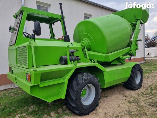 Merlo DBM 3500 forgózsámolyos önjáró betonmixer 3,5 m3