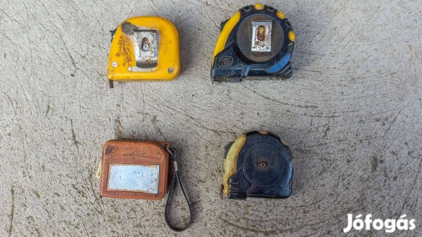 Mérőszalagok, 4 db