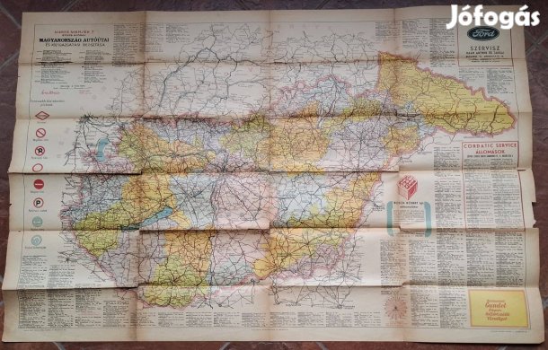 Merre menjek Stoits György térkép Magyarország autóútai