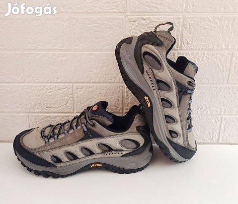 Merrell Radius Cross bőr, férfi túracipő 43-as - Vibram talppal!
