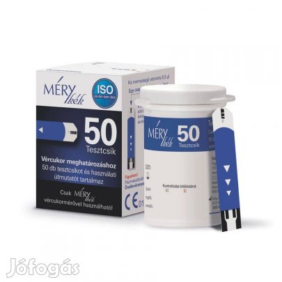 Mérykék Tesztcsík (Méry kék) doboz, 50 db / doboz