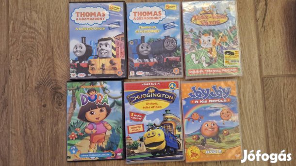 Mese DVD, Dóra, Thomas, Chuggington