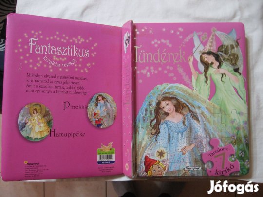 Mese és kirakókönyv