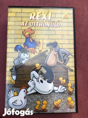 Mese videókazetta:Rexi,az otthonülő , rajzfilm Vhs 1000 ft 