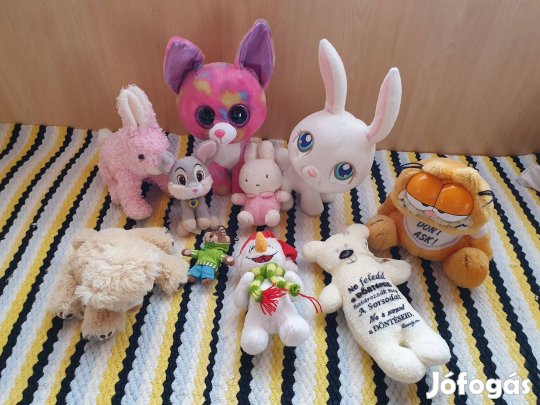 Mesefigurás plüss csomag (10 db-os)