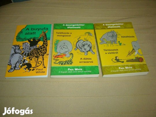 Mesekönyv - Paul White állatos mesék 3 db