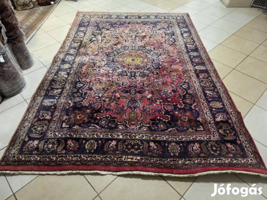 Meseszép iráni mesedi 195x295 kézi gyapjú perzsa szőnyeg FZ143