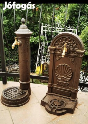 Meseszép öntöttvas állókútak