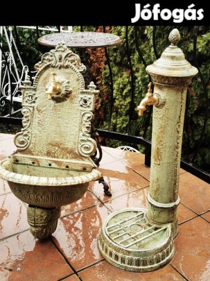 Meseszép öntöttvas kútak