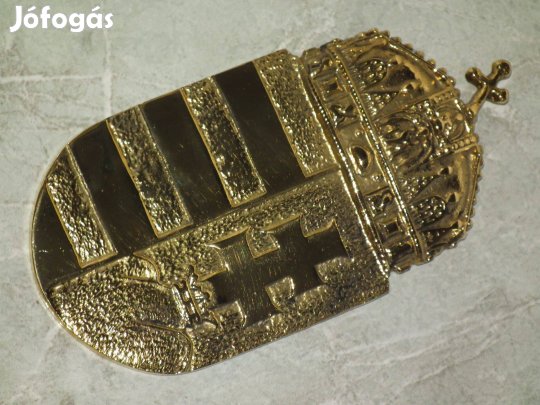 Meseszép új réz magyar címer Magyarország címere nr.26