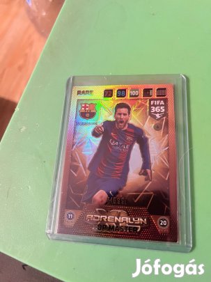 Messi kártya eladó tokkal