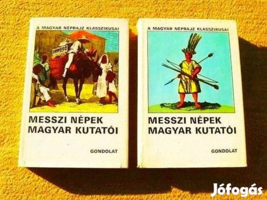 Messzi népek magyar kutatói I-II. - Bodrogi Tibor