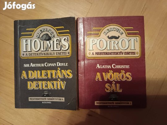 Mesterdetektív sorozat két kötete
