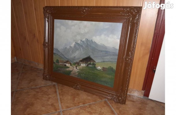 Mesterházy Dénes olajfestmény