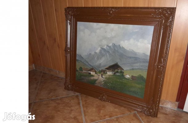 Mesterházy Dénes olajfestmény