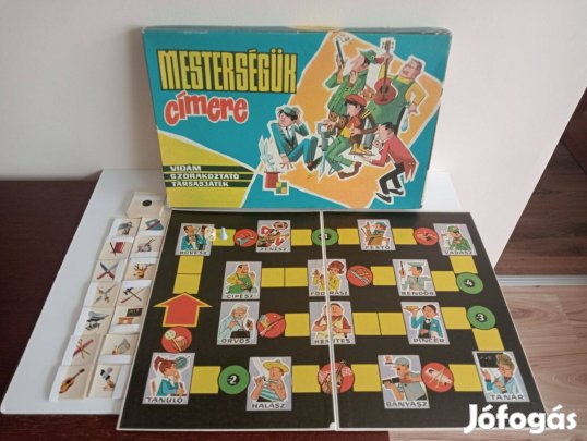 Mesterségünk címere retro társasjáték, Hiánytalan