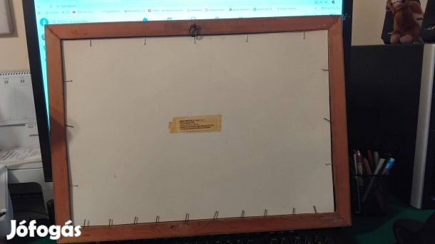 Mészöly Géza keretezett nyomat