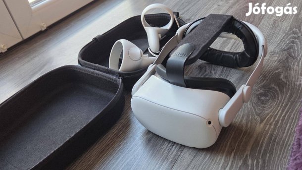 Meta Quest 2 128GB VR szemüveg + fejpánt + játékok eladó!