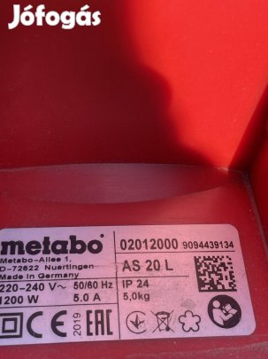 Metabo porszívó eladó