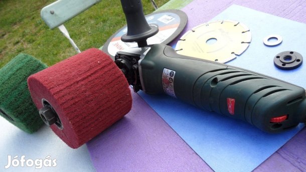 Metabo sarok csiszoló 1410W /110-126-155 mm polírozás ford.szabályzás
