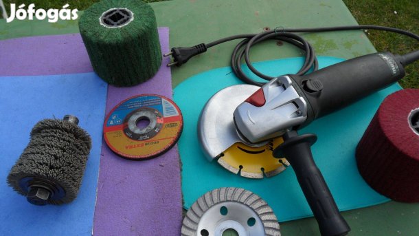 Metabo sarok köszörű 1500W /110-155 mm ipari polírozás fordszab. új