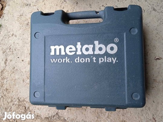 Metabo szerszámkoffer , szinte új