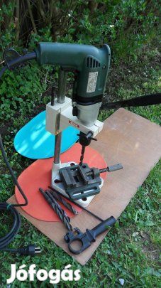 Metabo ütvefúró fúrógép 1-13 mm fúró állvány fémre-fára állvány