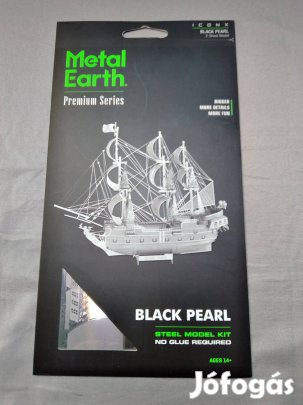 Metal Earth - Black Pearl / Fekete Gyöngy fémmakett