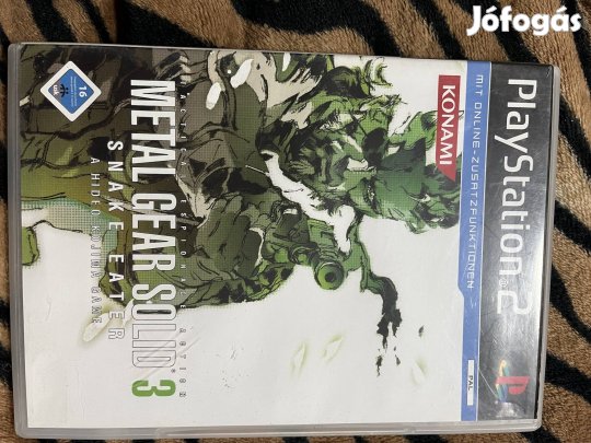 Metal Gear Solid 3: Snake Eater - Playstation 2 (Klasszikus kiadás)