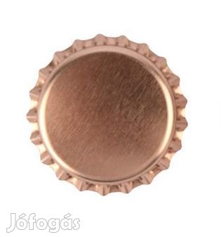 Metalic Pink  színŰ söröskupak 100db  (1157)