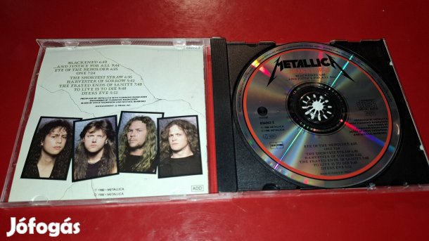 Metallica And justice for all Cd 1988