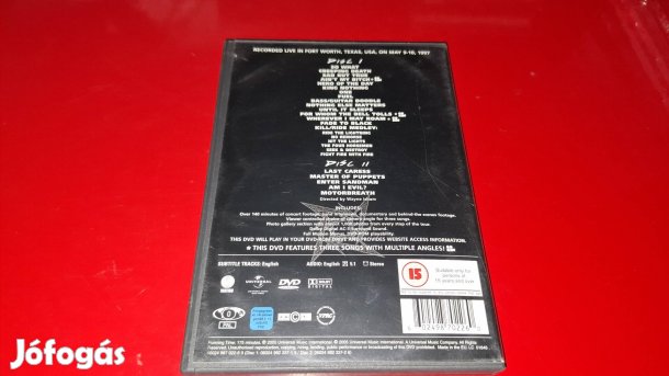 Metallica Cunning Stuns dupla Dvd 2005