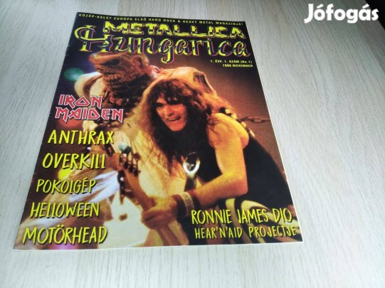 Metallica Hungarica I. évfolyam, 1. szám (1986. november) Reprint